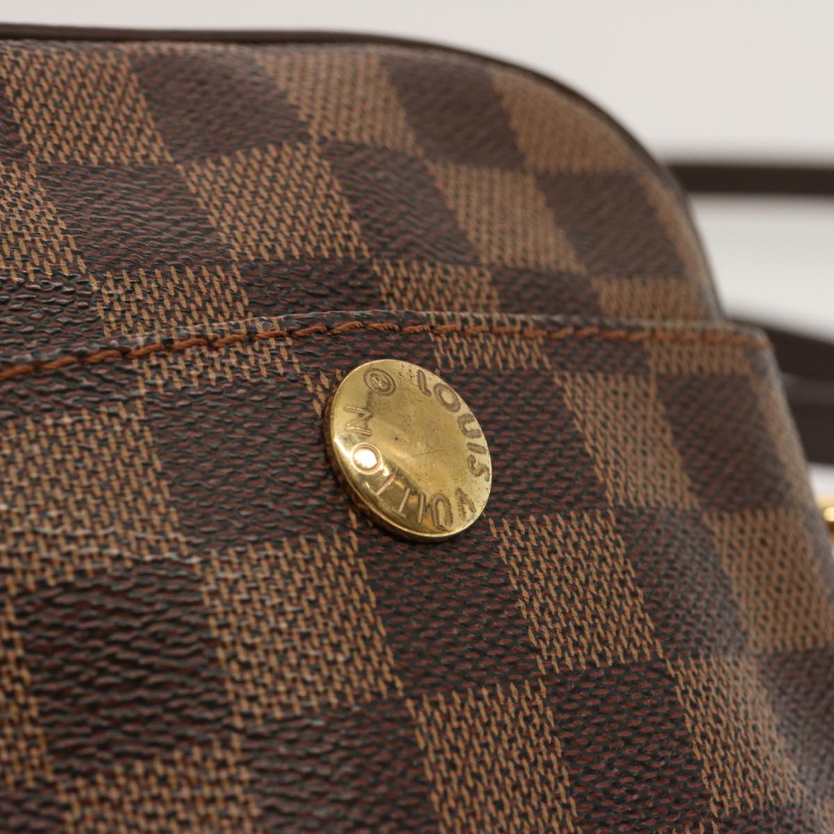 LOUIS VUITTON Damier Ebene Lift Shoulder Bag N60009 LV Auth ar11662SAV