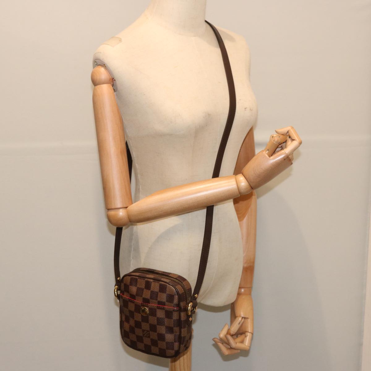 LOUIS VUITTON Damier Ebene Lift Shoulder Bag N60009 LV Auth ar11662SAV