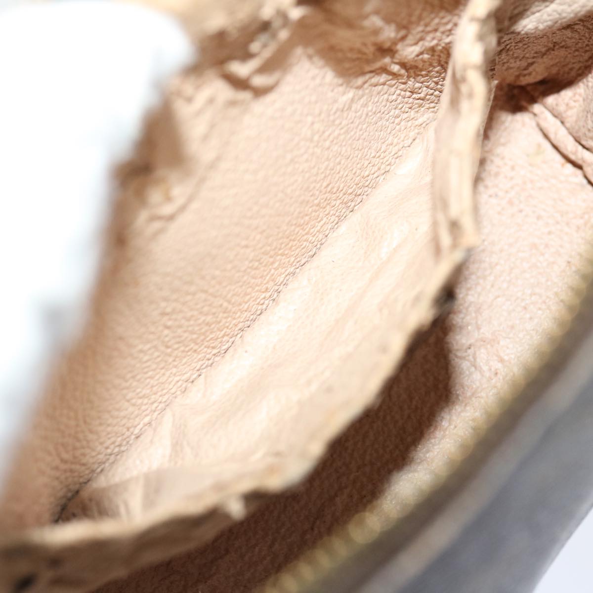 LOUIS VUITTON Monogram Pochette Cosmetic PM Cosmetic Pouch M47515 Auth ar11673