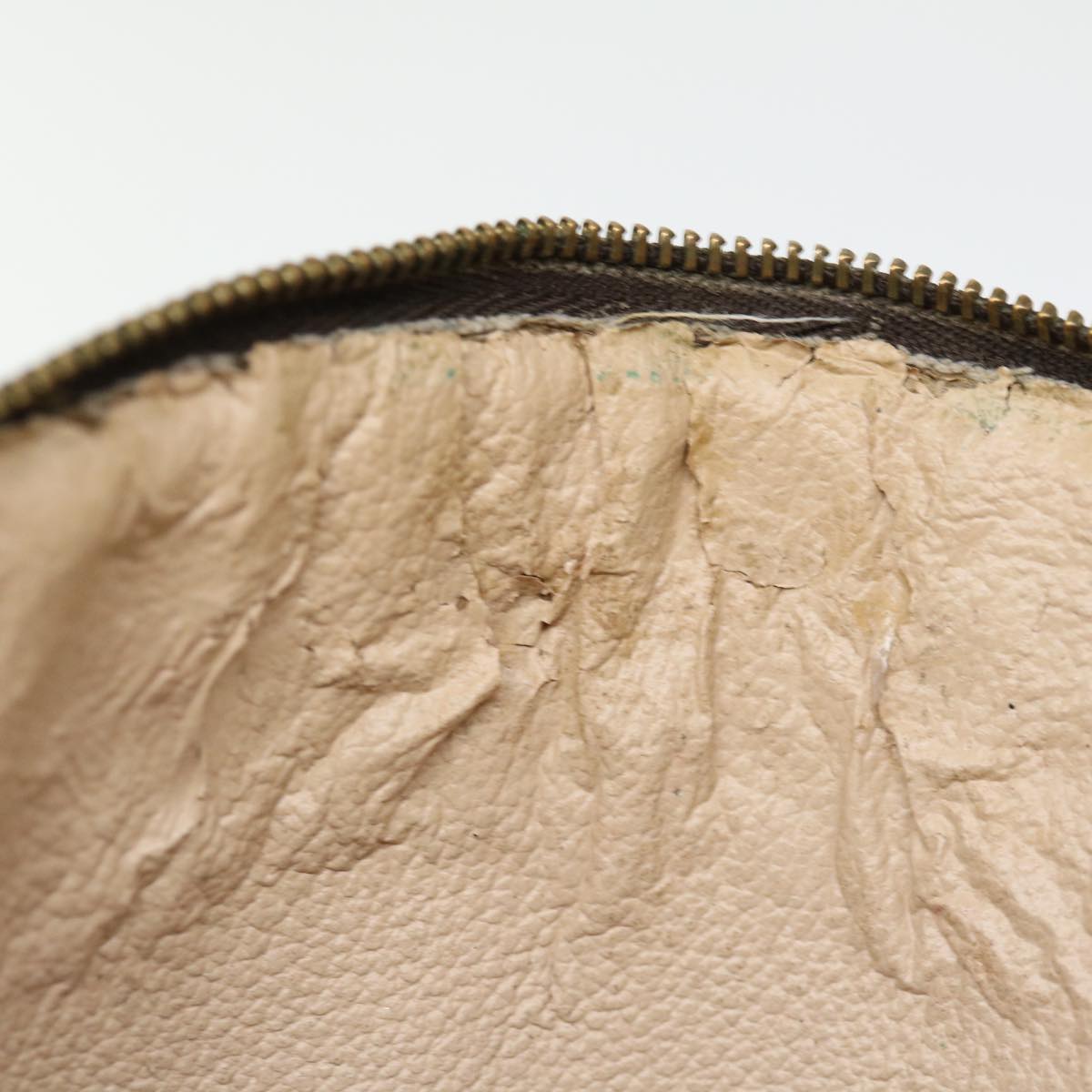 LOUIS VUITTON Monogram Pochette Cosmetic PM Cosmetic Pouch M47515 Auth ar11673