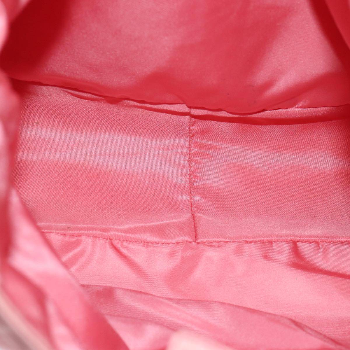 PRADA Shoulder Bag Nylon Pink Auth ar11700