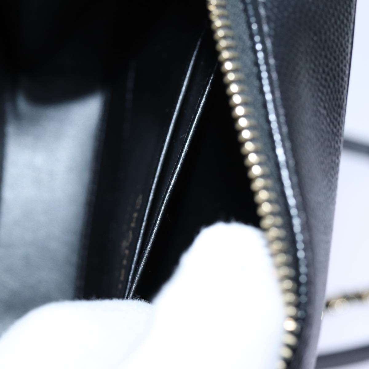 CHANEL Chain CC Figly Mini Shoulder Bag Calf Skin Black A84452 CC Auth ar11762SAV