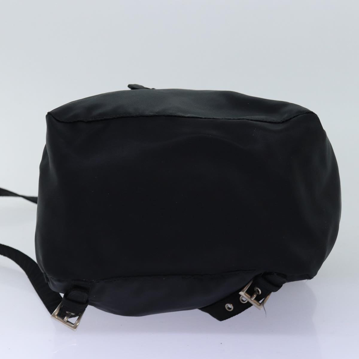 PRADA Backpack Nylon Black Auth ar11820