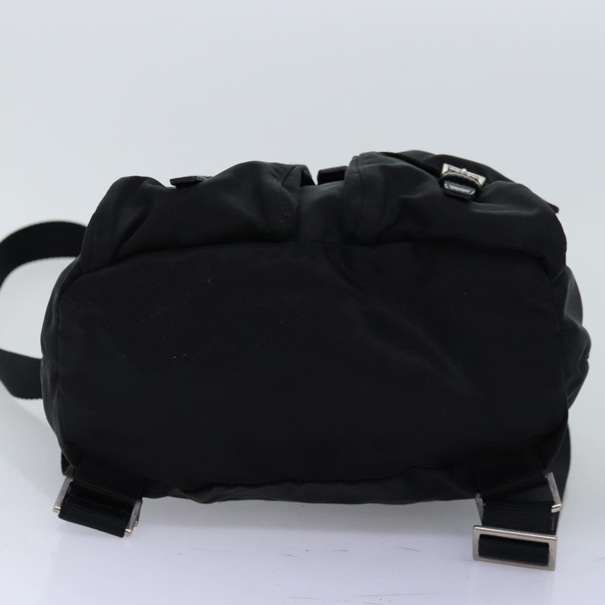 PRADA Backpack Nylon Black Auth ar11823