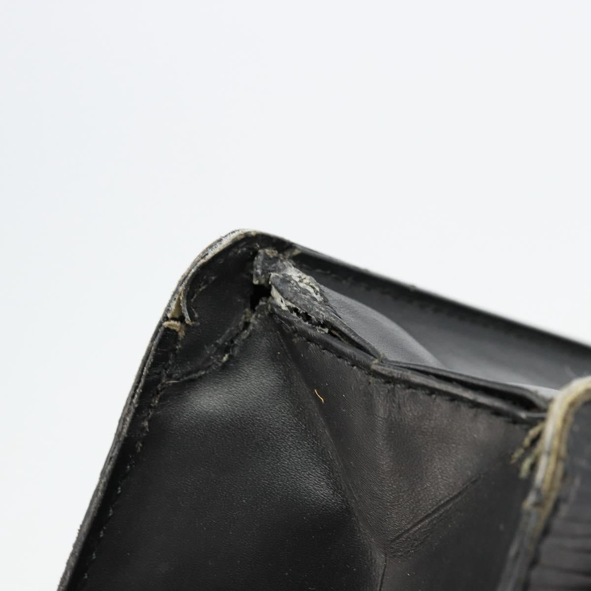 LOUIS VUITTON Epi Monceau 28 Hand Bag Black M52122 LV Auth ar11841