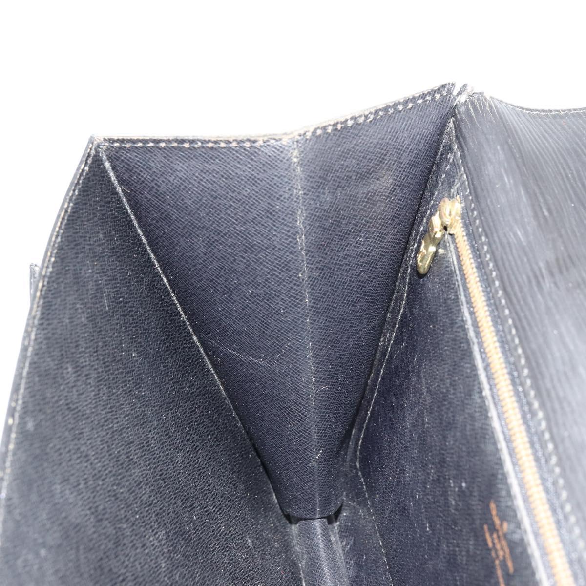 LOUIS VUITTON Epi Monceau 28 Hand Bag Black M52122 LV Auth ar11841