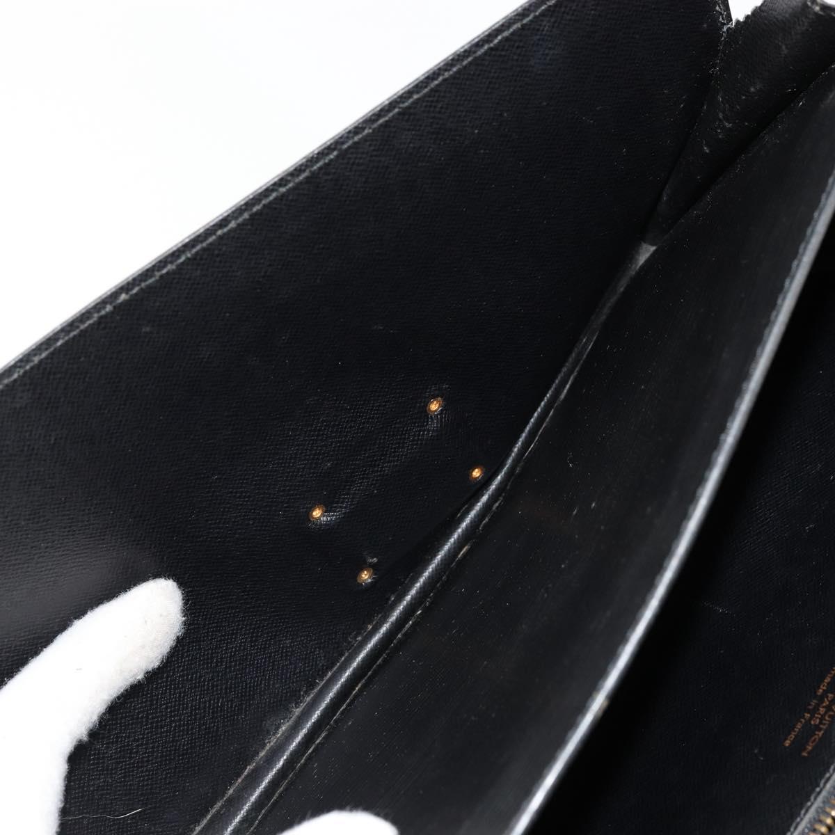 LOUIS VUITTON Epi Monceau 28 Hand Bag Black M52122 LV Auth ar11841