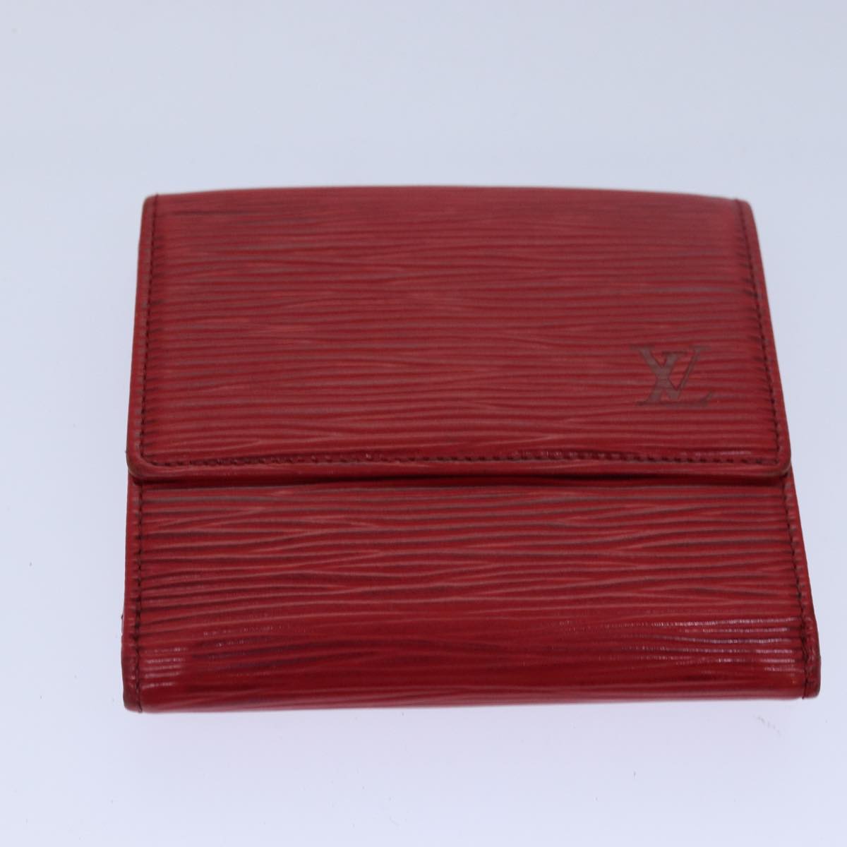 LOUIS VUITTON Epi Wallet 9Set Red Yellow black LV Auth ar11889