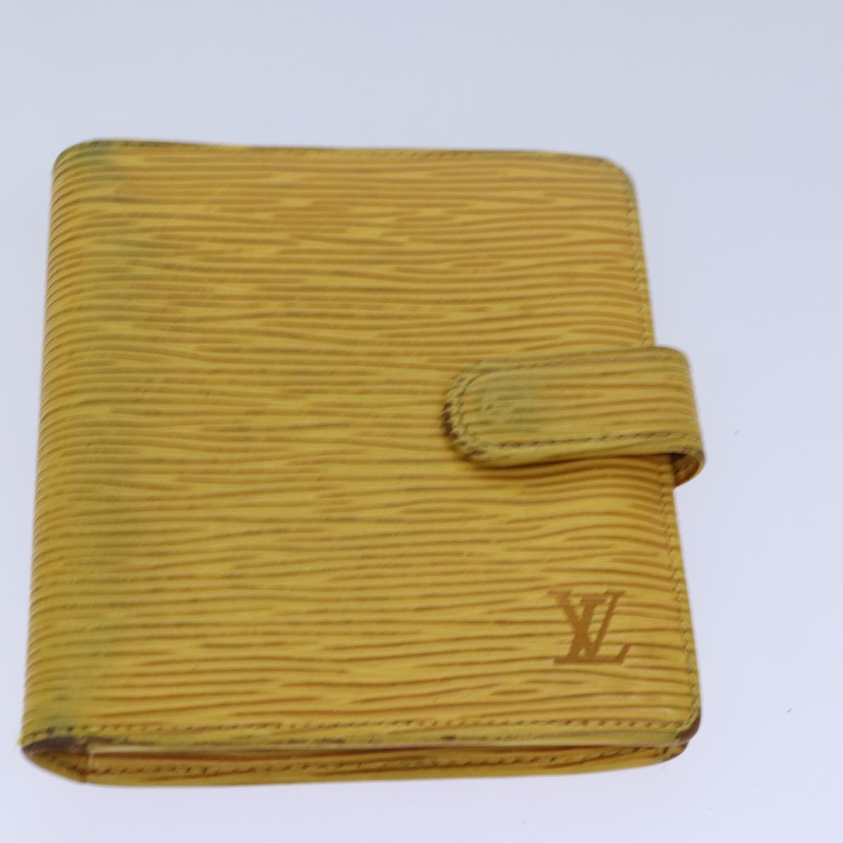 LOUIS VUITTON Epi Wallet 9Set Red Yellow black LV Auth ar11889