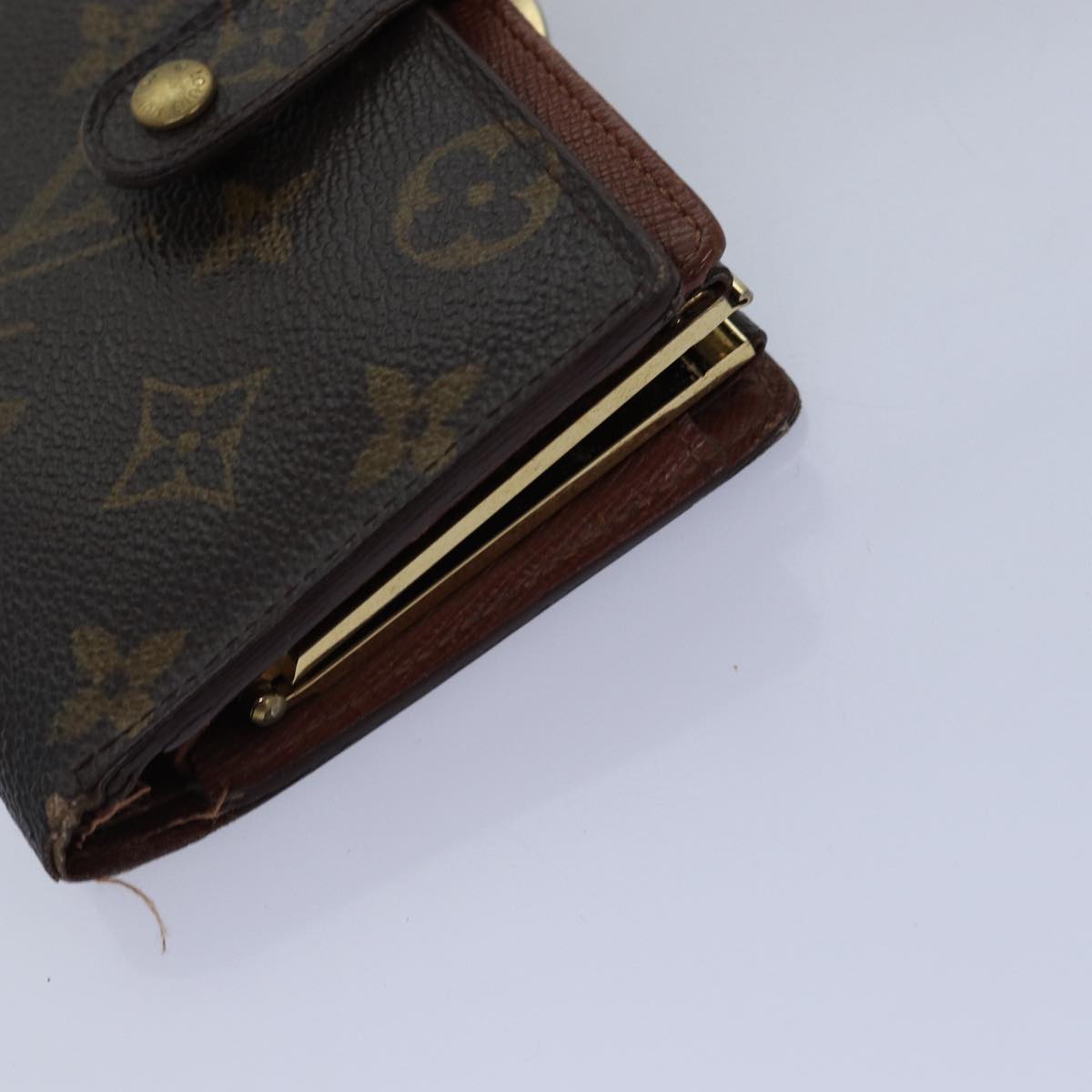 LOUIS VUITTON Monogram Damier Ebene Wallet 8Set LV Auth ar11896