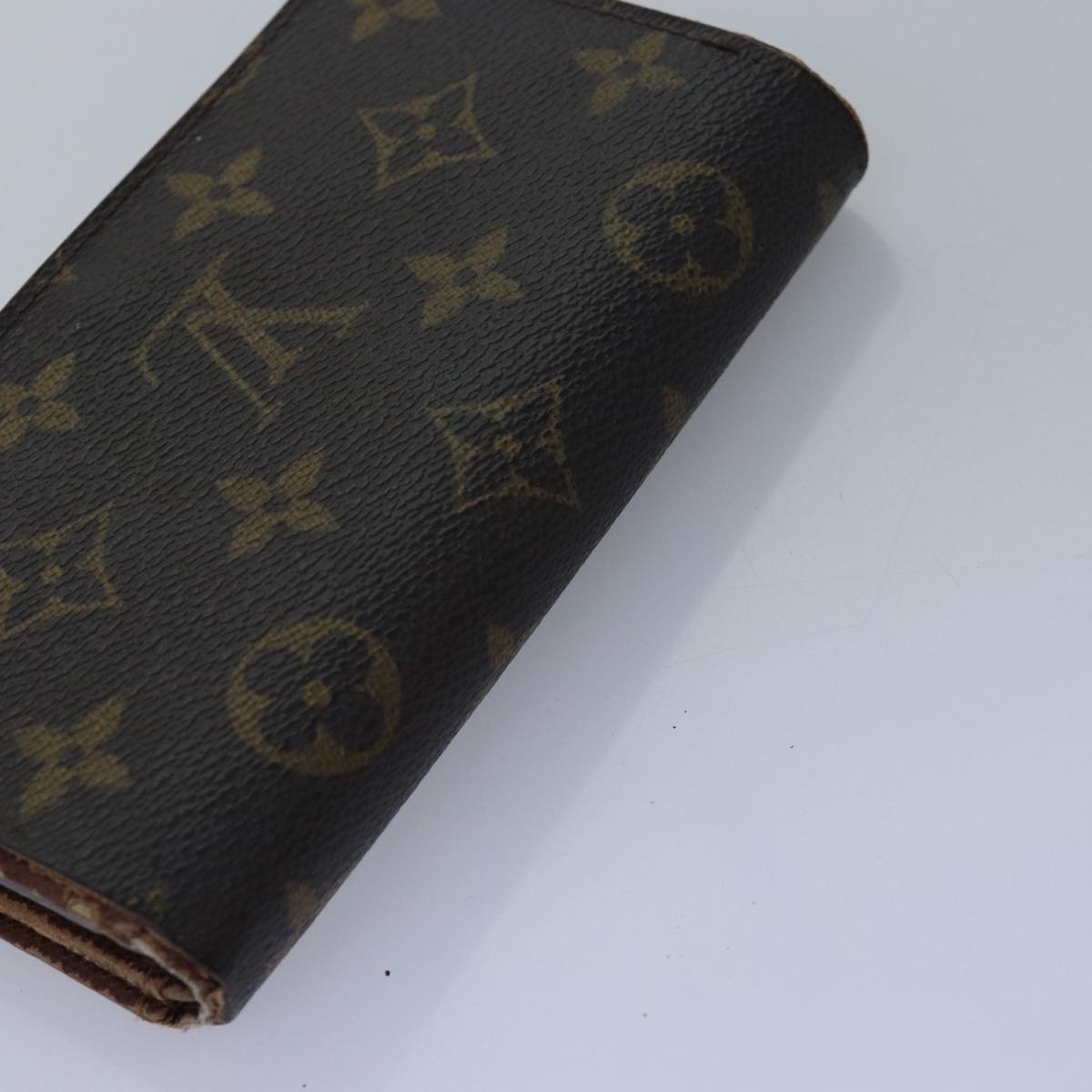 LOUIS VUITTON Monogram Damier Ebene Wallet 8Set LV Auth ar11896