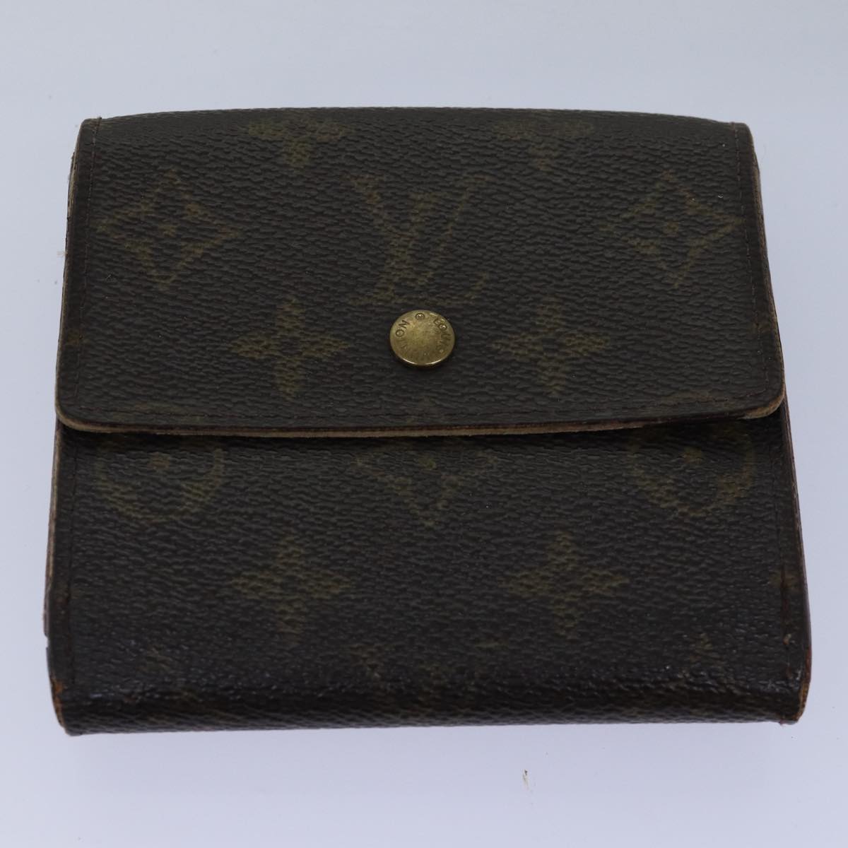 LOUIS VUITTON Monogram Damier Ebene Wallet 8Set LV Auth ar11896