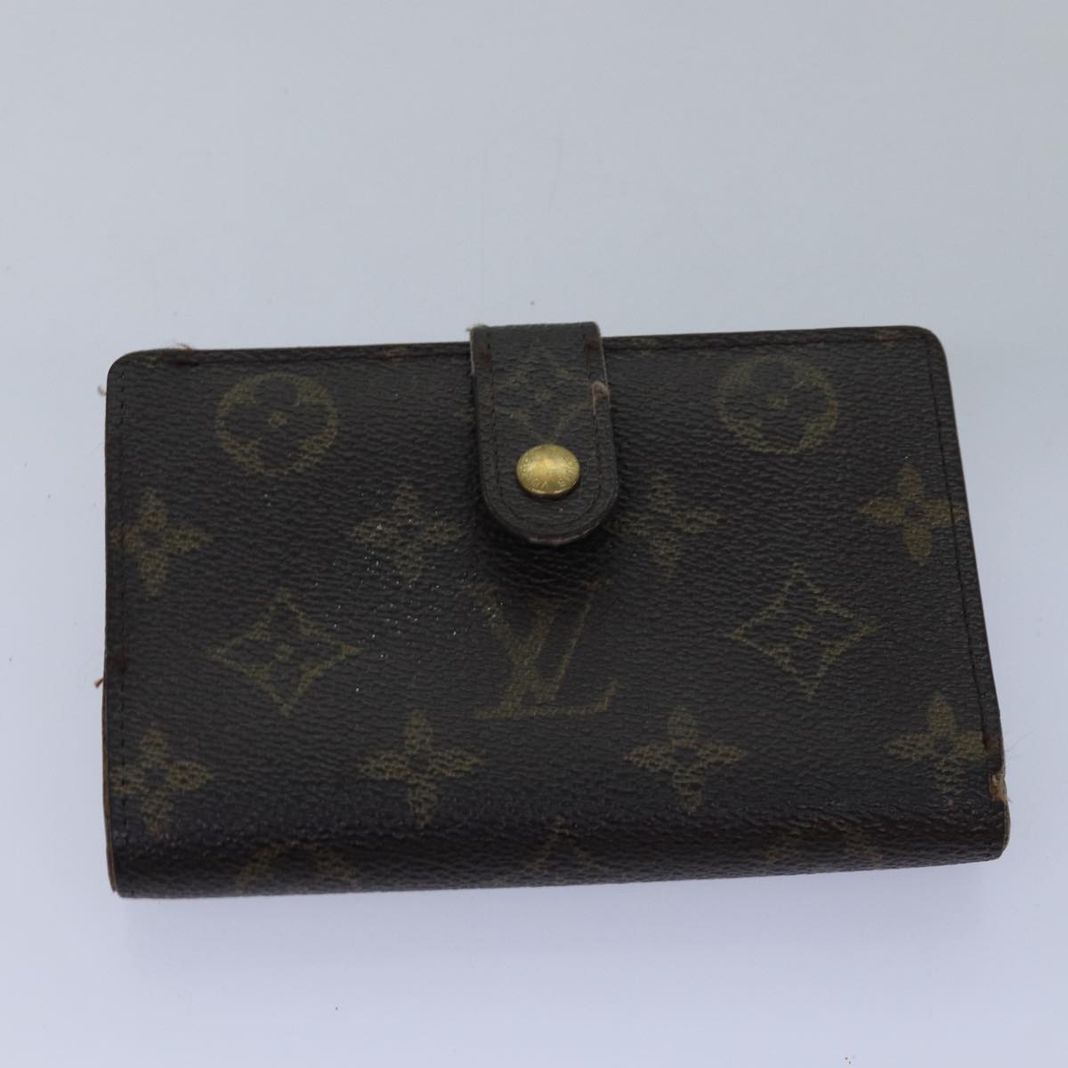 LOUIS VUITTON Monogram Damier Ebene Wallet 8Set LV Auth ar11896