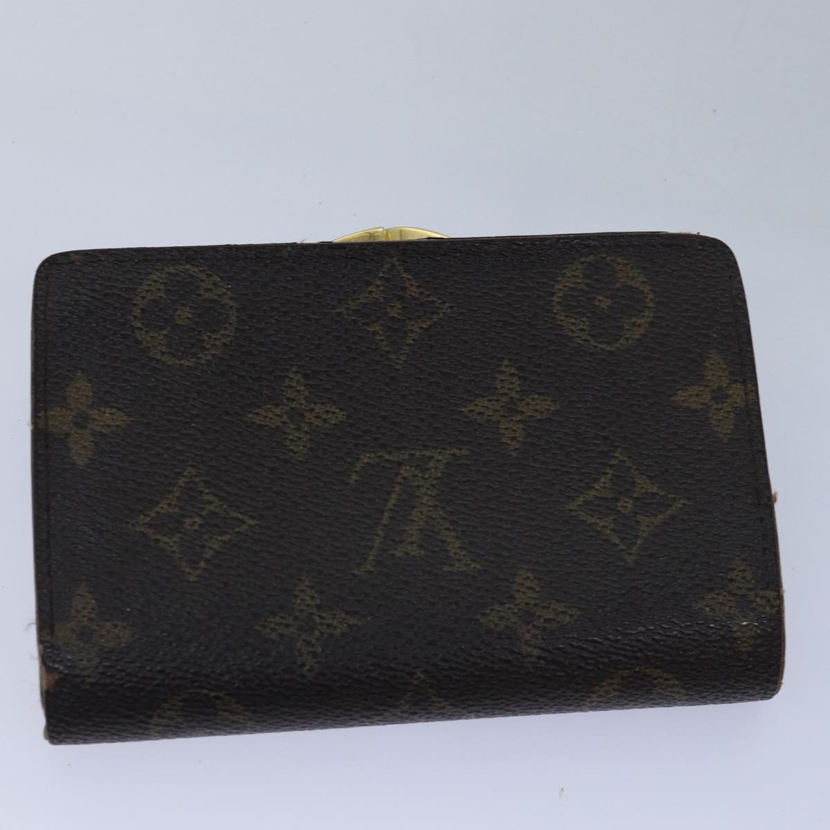 LOUIS VUITTON Monogram Damier Ebene Wallet 8Set LV Auth ar11896