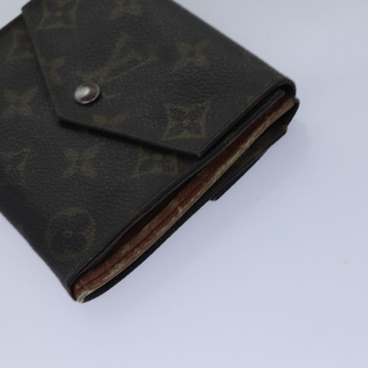 LOUIS VUITTON Monogram Damier Ebene Wallet 8Set LV Auth ar11896