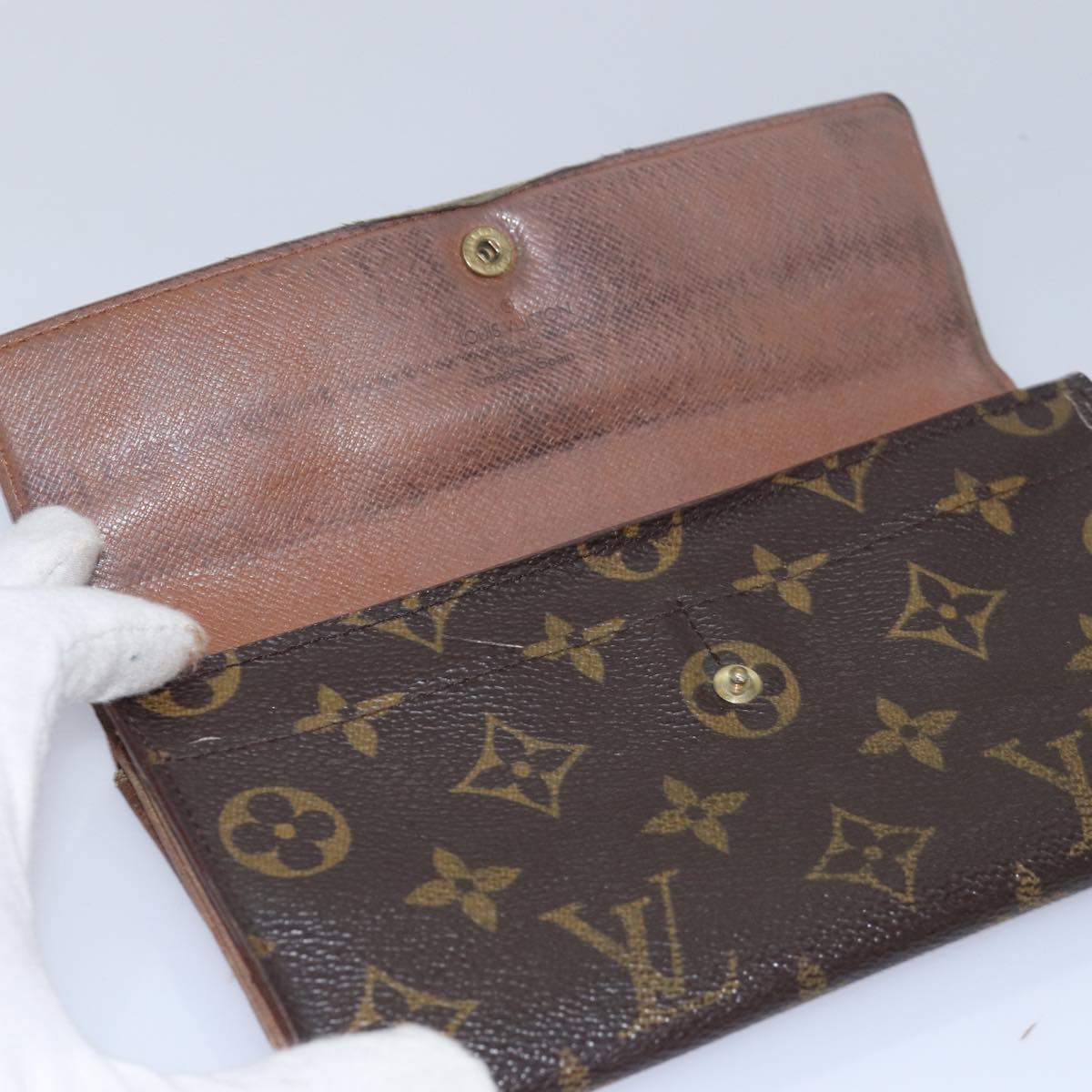 LOUIS VUITTON Monogram Wallet 7Set LV Auth ar11897