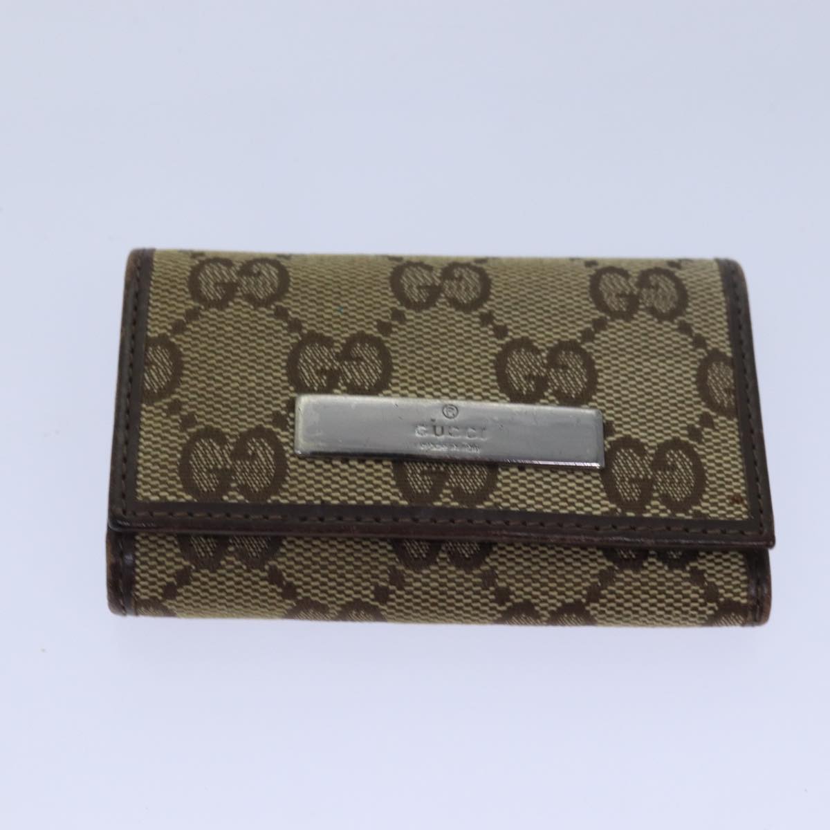 Christian Dior Gucci GG Canvas Belt Wallet 7Set Beige Black Auth ar11909