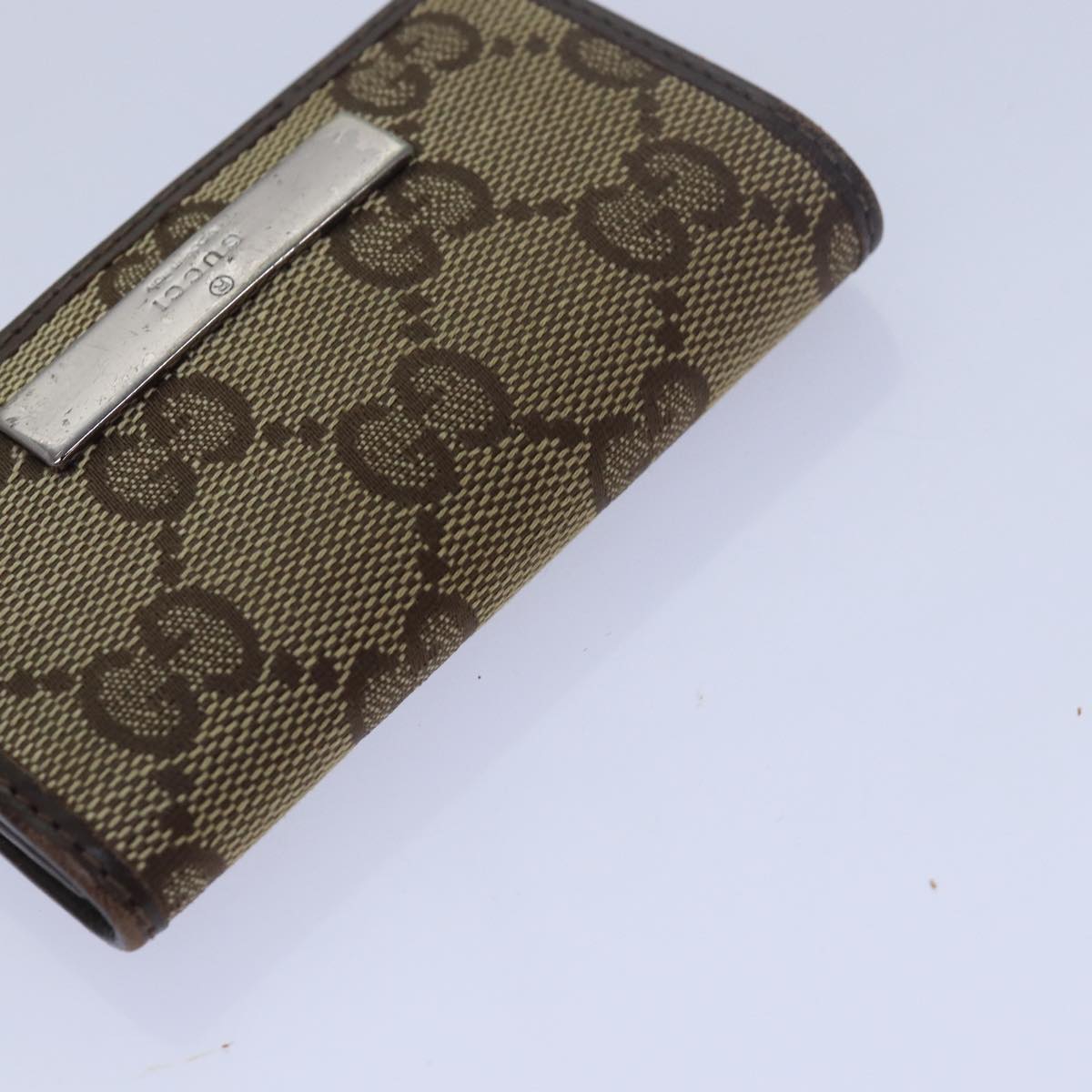 Christian Dior Gucci GG Canvas Belt Wallet 7Set Beige Black Auth ar11909