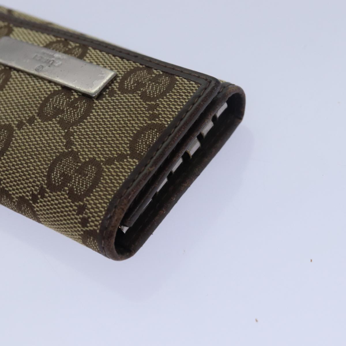 Christian Dior Gucci GG Canvas Belt Wallet 7Set Beige Black Auth ar11909