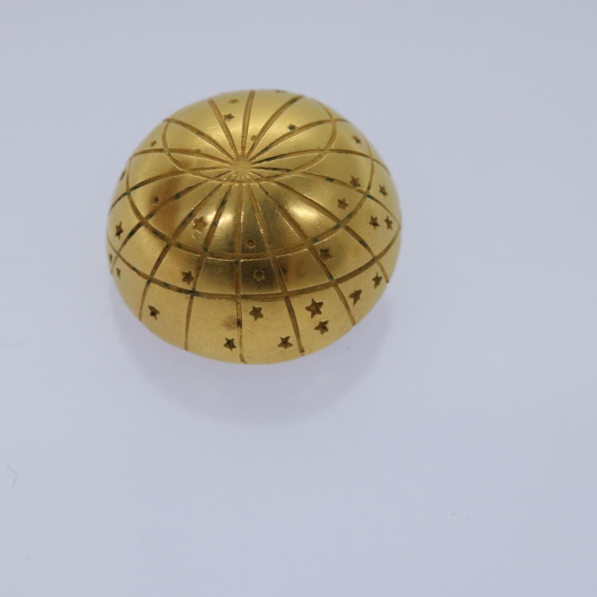 HERMES Earring Gold Auth ar11957B