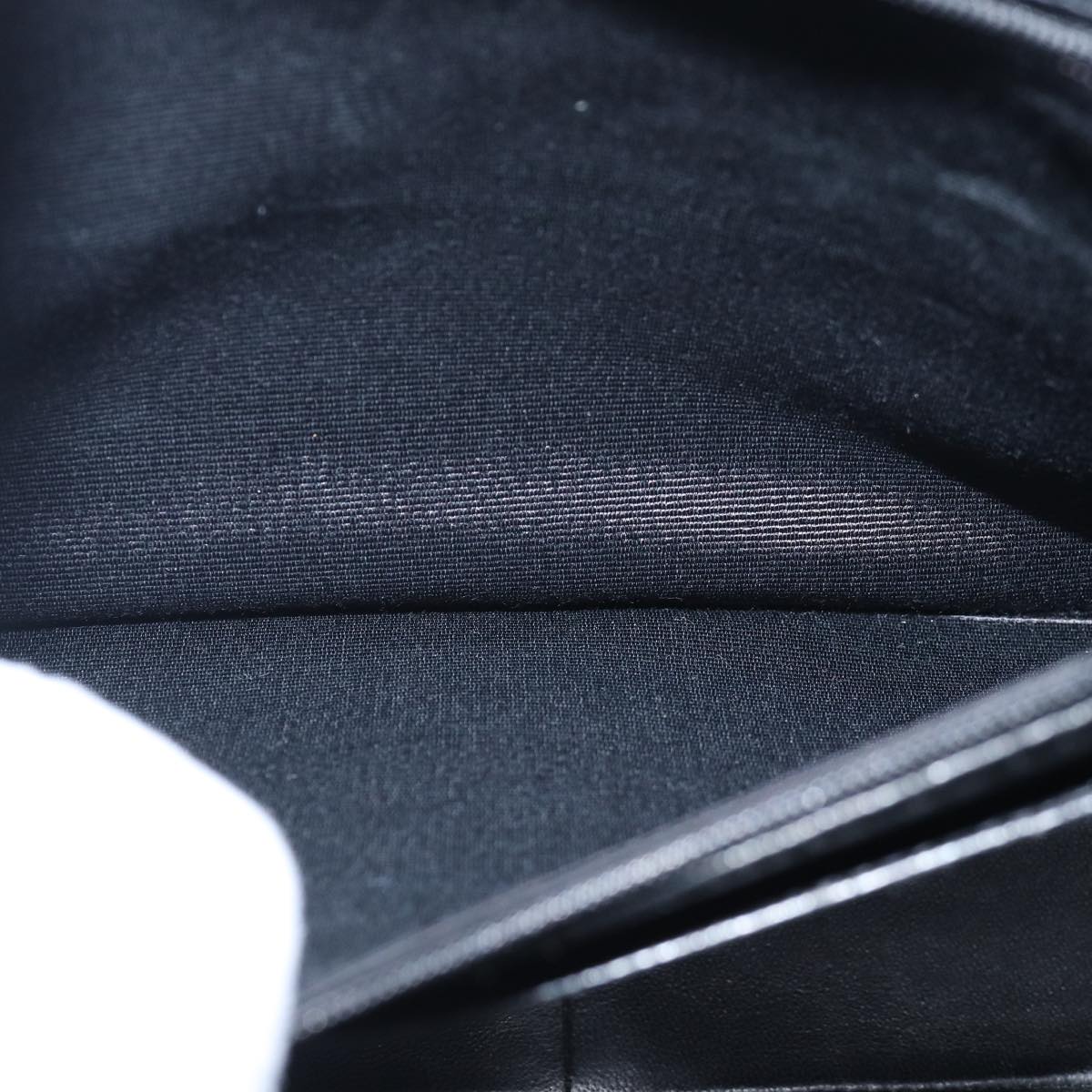 CHANEL Matelasse30 Turn Lock Chain Shoulder Bag Calf Skin Black CC Auth ar11992AV