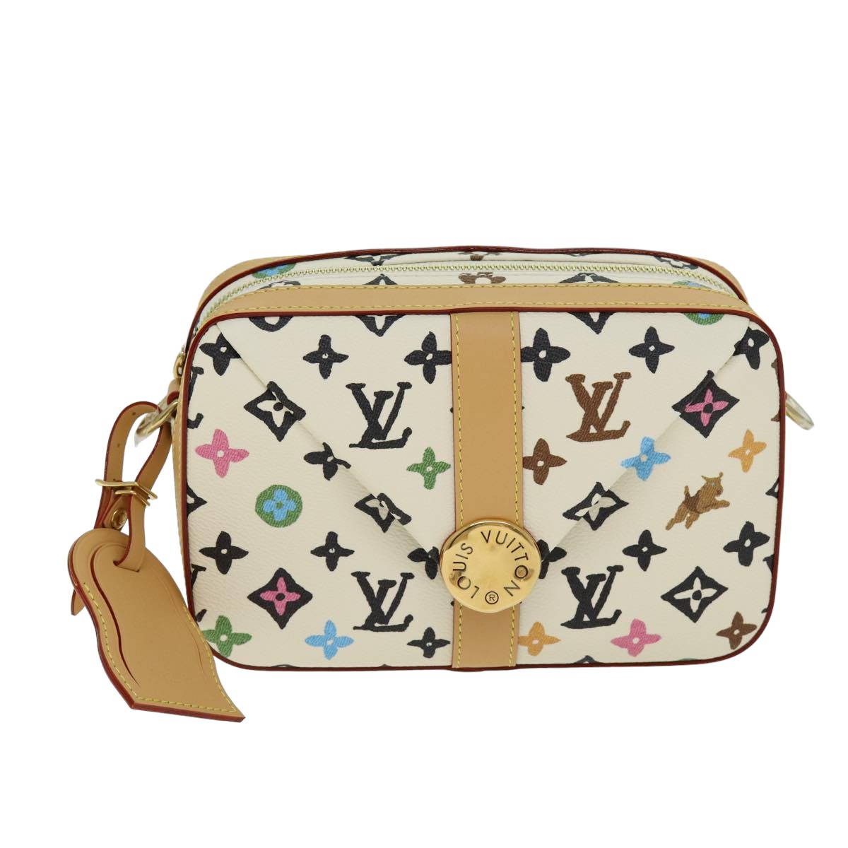 LOUIS VUITTON Craggy Envelope Messenger Isetan Open Only M25408 LV Auth ar12009SM
