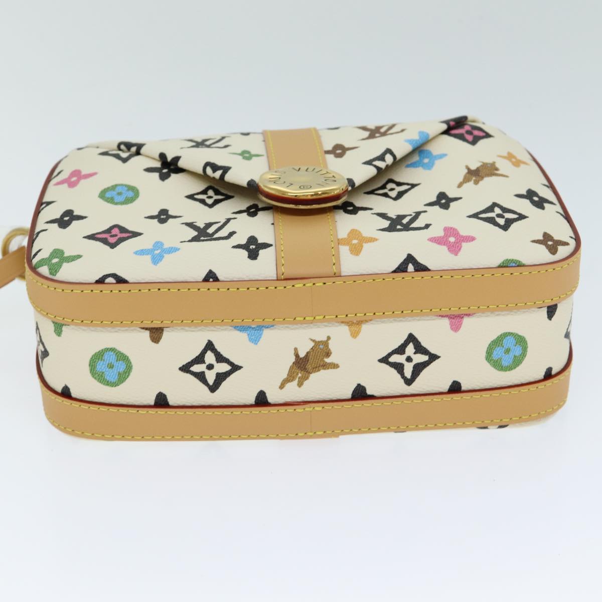 LOUIS VUITTON Craggy Envelope Messenger Isetan Open Only M25408 LV Auth ar12009SM