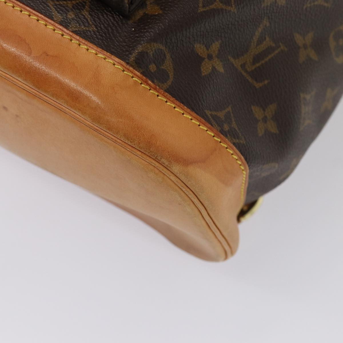 LOUIS VUITTON Monogram Montsouris GM Backpack M51135 LV Auth ar12104