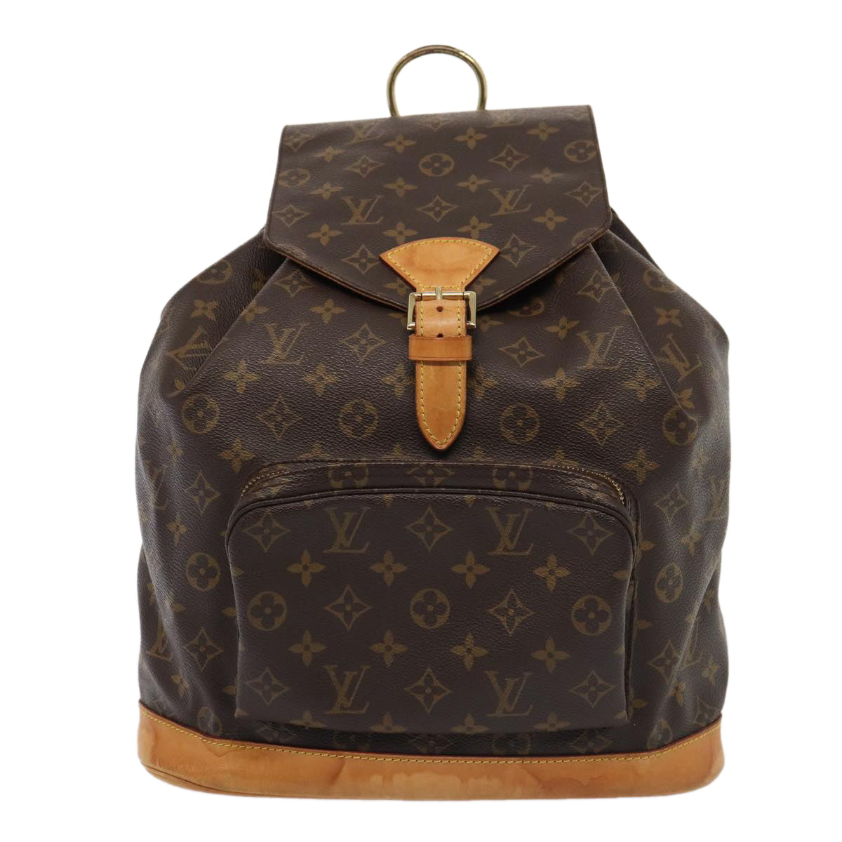 LOUIS VUITTON Monogram Montsouris GM Backpack M51135 LV Auth ar12104