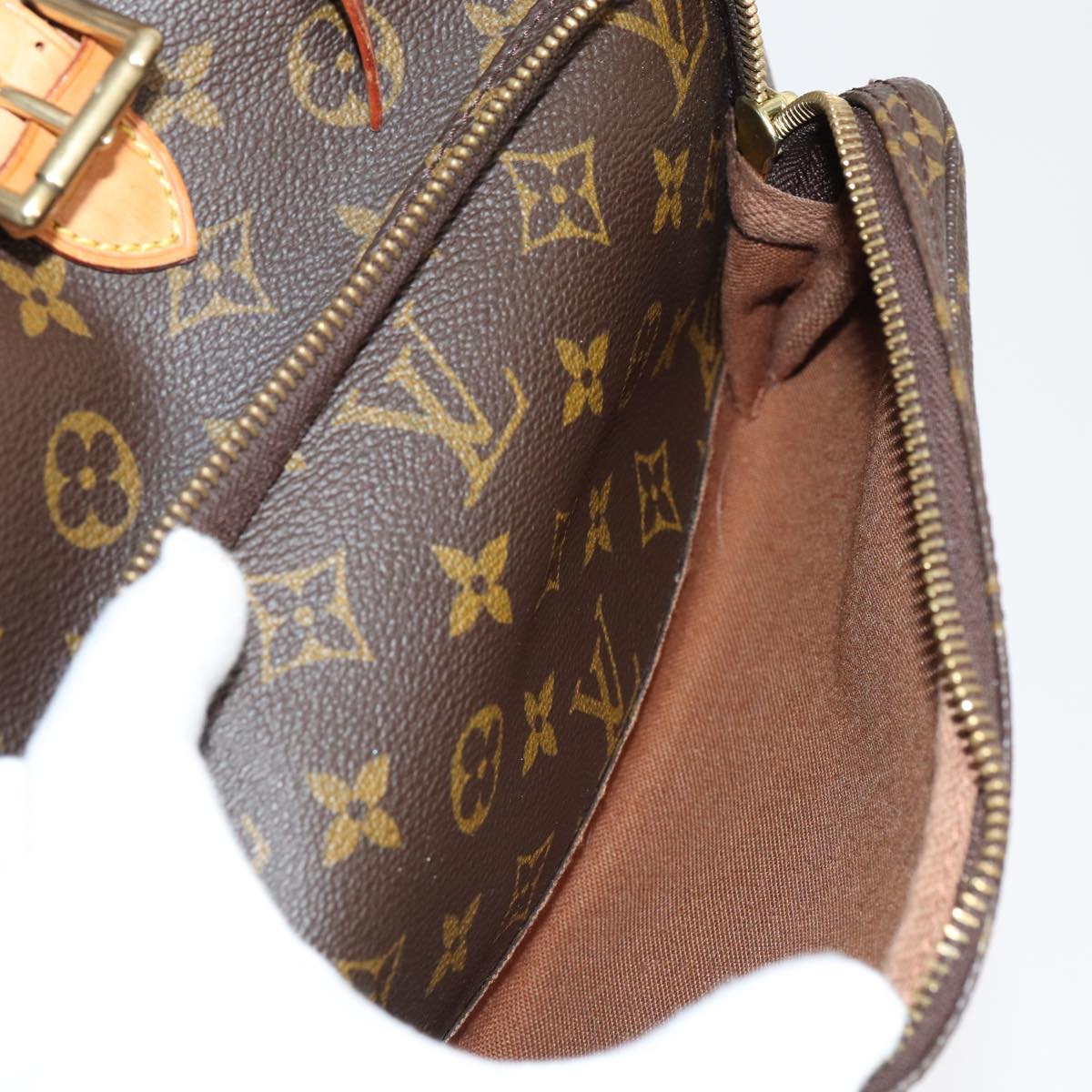 LOUIS VUITTON Monogram Montsouris GM Backpack M51135 LV Auth ar12104