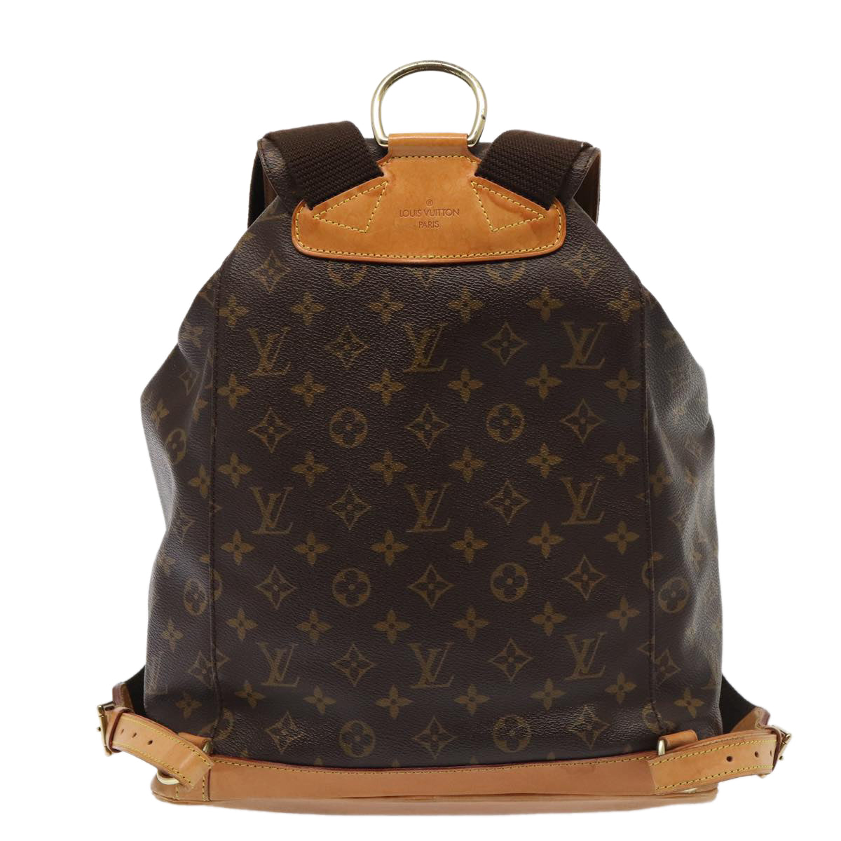 LOUIS VUITTON Monogram Montsouris GM Backpack M51135 LV Auth ar12104