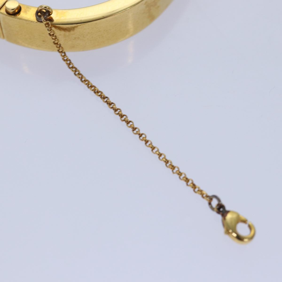 CELINE Bracelet metal Gold Auth ar12232