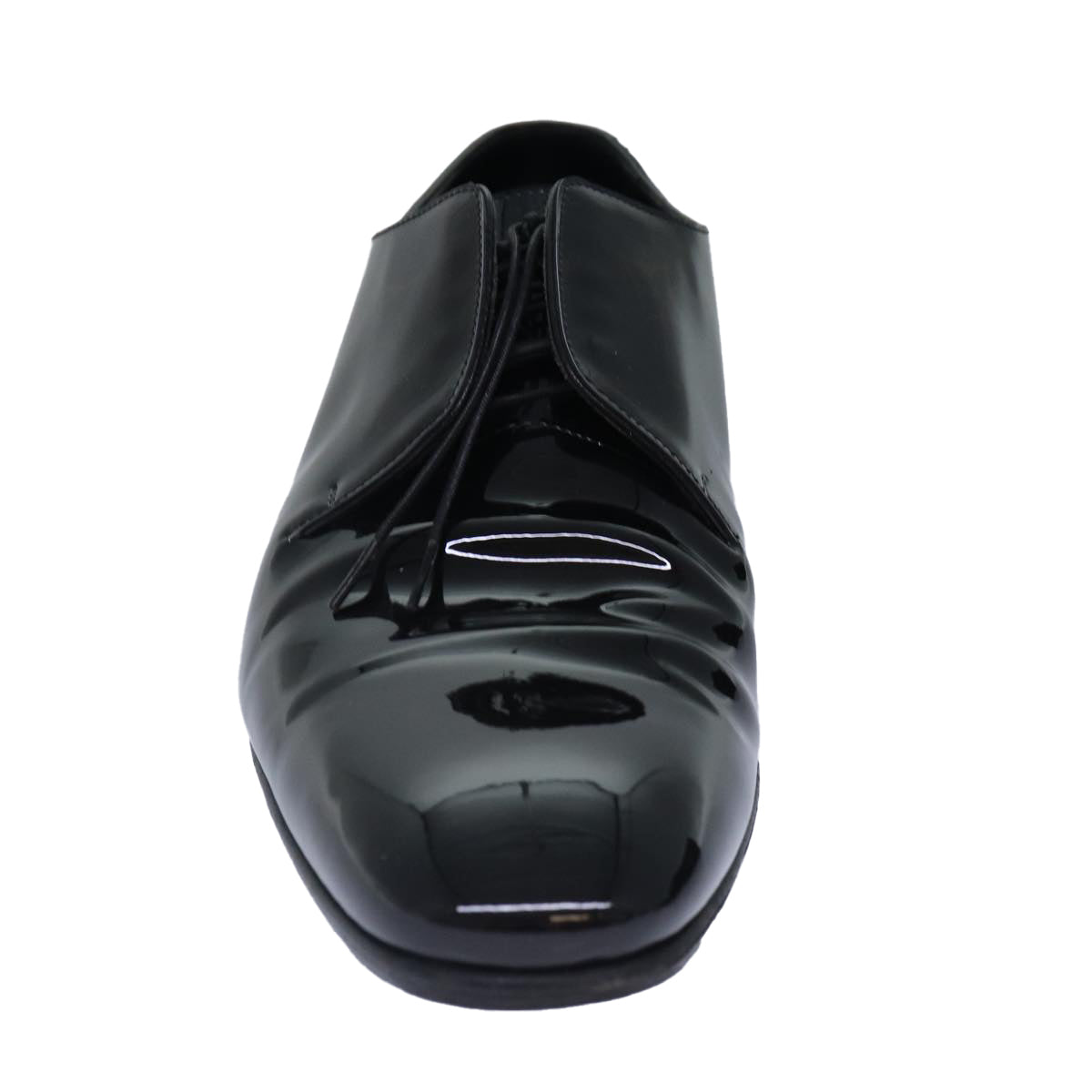 LOUIS VUITTON Monogram Richelieu Derby Shoes shoes Size 6 Brown LV Auth ar12448