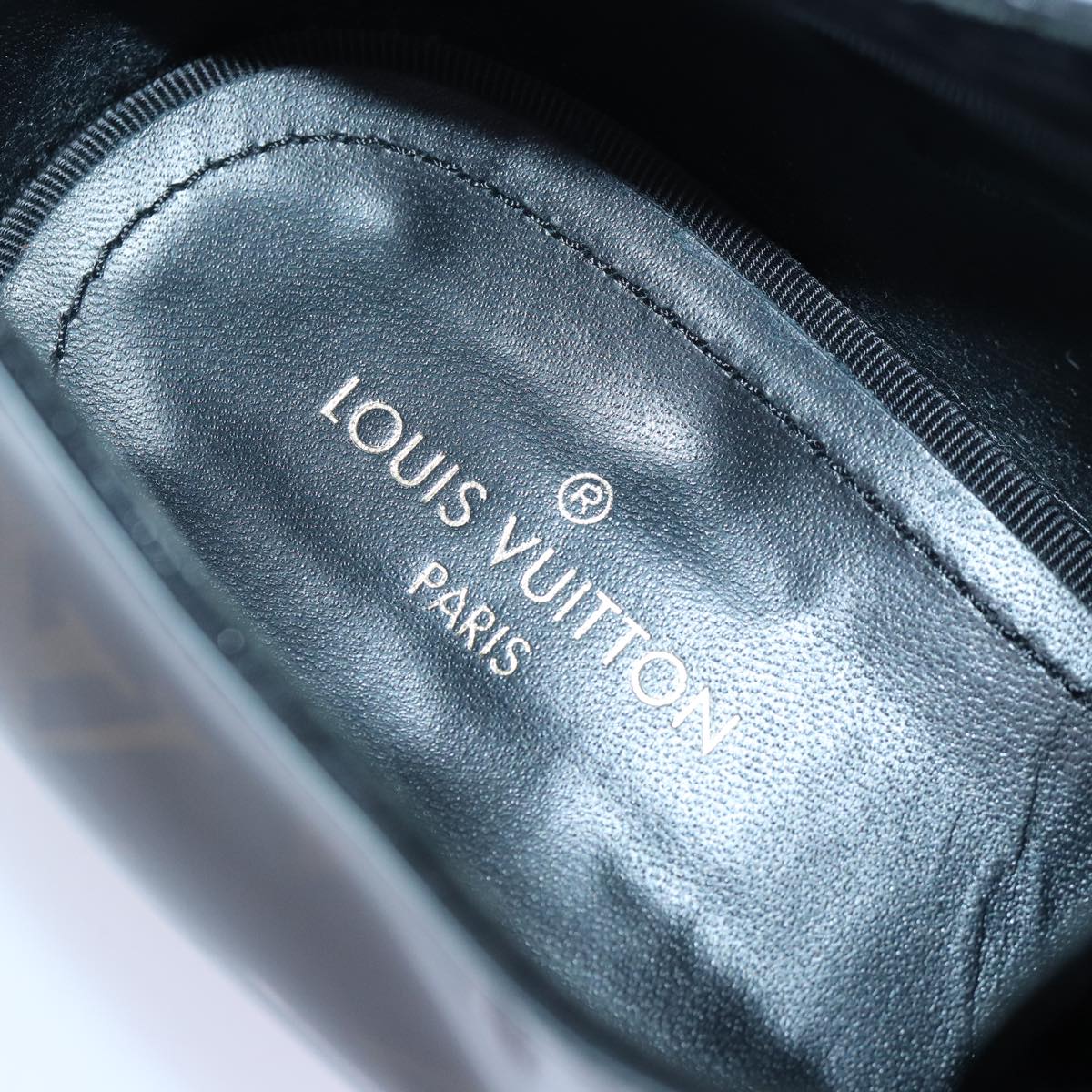 LOUIS VUITTON Monogram Richelieu Derby Shoes shoes Size 6 Brown LV Auth ar12448