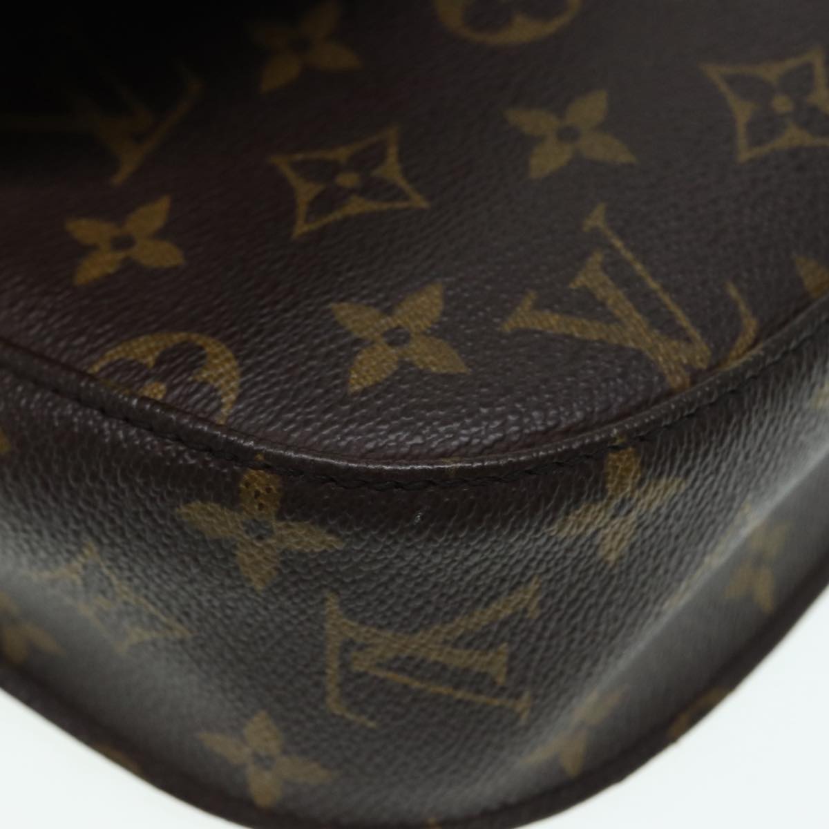 LOUIS VUITTON Monogram Saint Cloud GM Shoulder Bag M51242 LV Auth ar12474