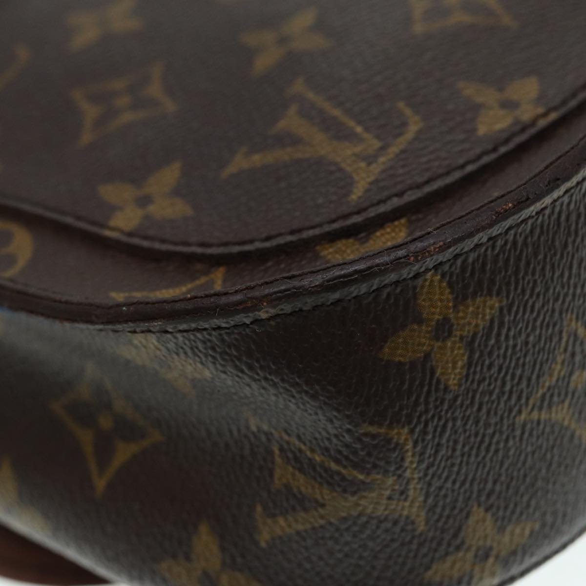 LOUIS VUITTON Monogram Saint Cloud GM Shoulder Bag M51242 LV Auth ar12474