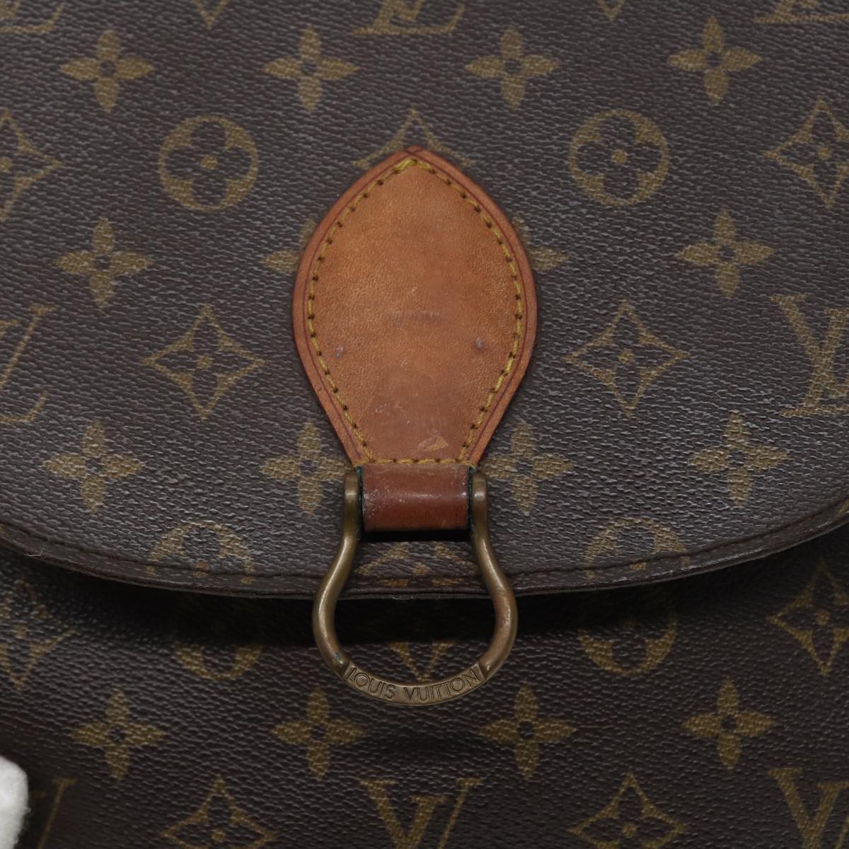 LOUIS VUITTON Monogram Saint Cloud GM Shoulder Bag M51242 LV Auth ar12474