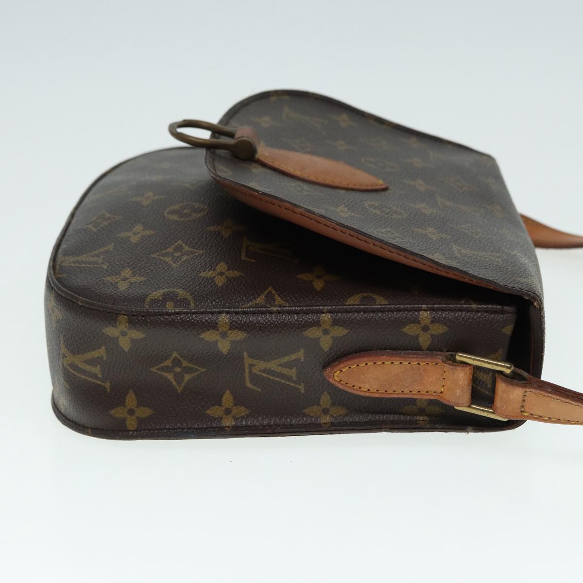 LOUIS VUITTON Monogram Saint Cloud GM Shoulder Bag M51242 LV Auth ar12474