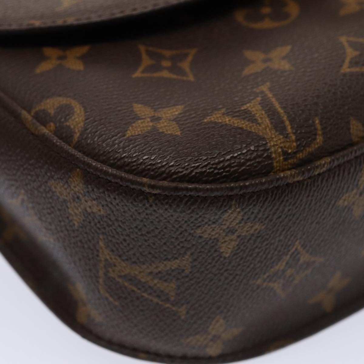 LOUIS VUITTON Monogram Saint Cloud GM Shoulder Bag M51242 LV Auth ar12477