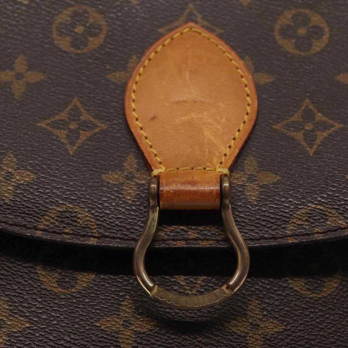 LOUIS VUITTON Monogram Saint Cloud GM Shoulder Bag M51242 LV Auth ar12477