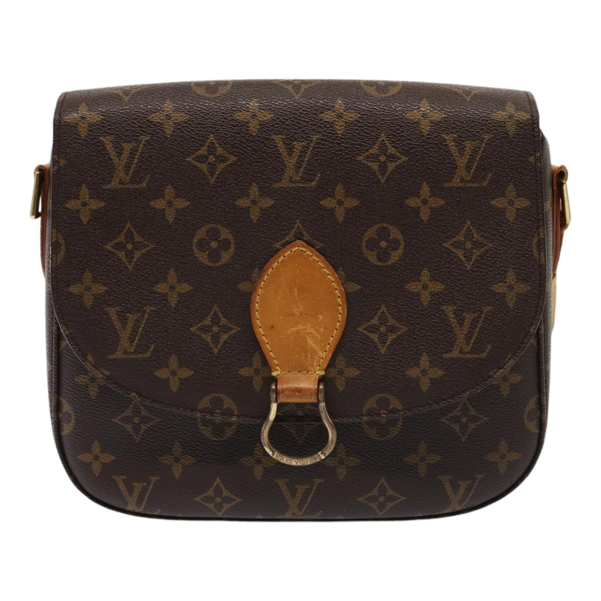 LOUIS VUITTON Monogram Saint Cloud GM Shoulder Bag M51242 LV Auth ar12477