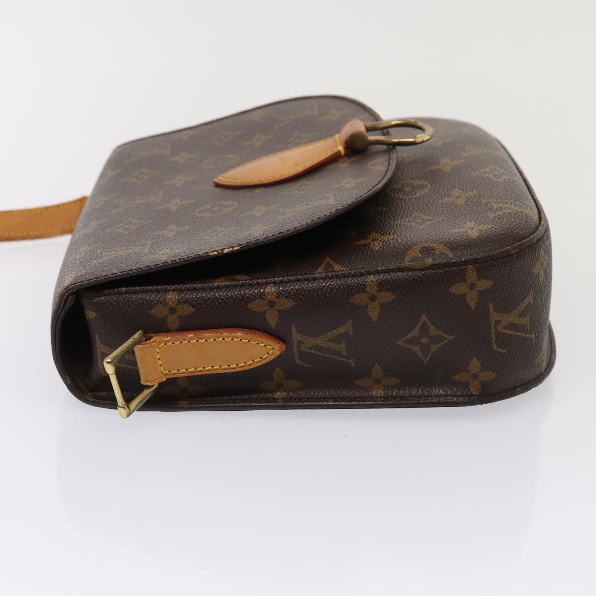 LOUIS VUITTON Monogram Saint Cloud GM Shoulder Bag M51242 LV Auth ar12477