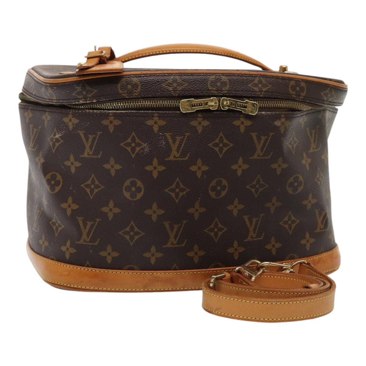 LOUIS VUITTON Monogram Nice Hand Bag M47280 LV Auth ar12485