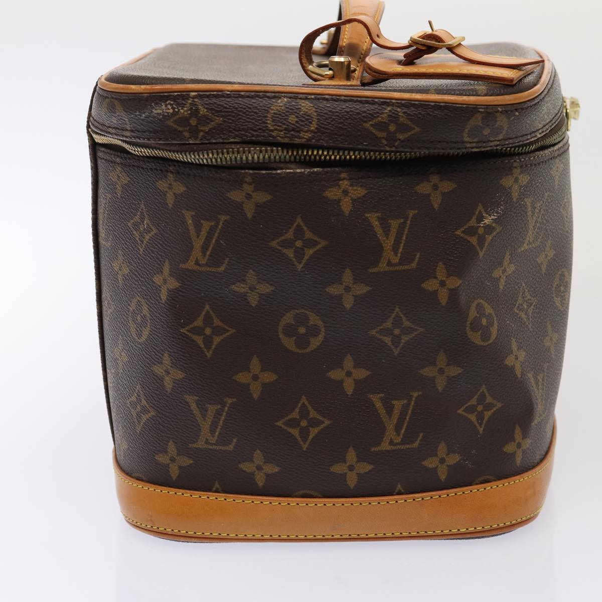 LOUIS VUITTON Monogram Nice Hand Bag M47280 LV Auth ar12485