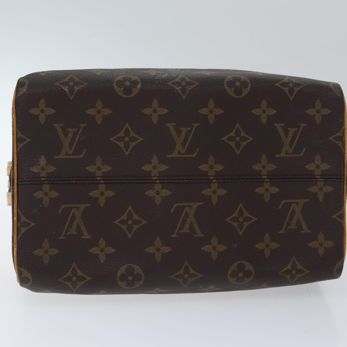 LOUIS VUITTON Monogram Trousse Patte Pression Cosmetic Pouch M47636 Auth ar12515