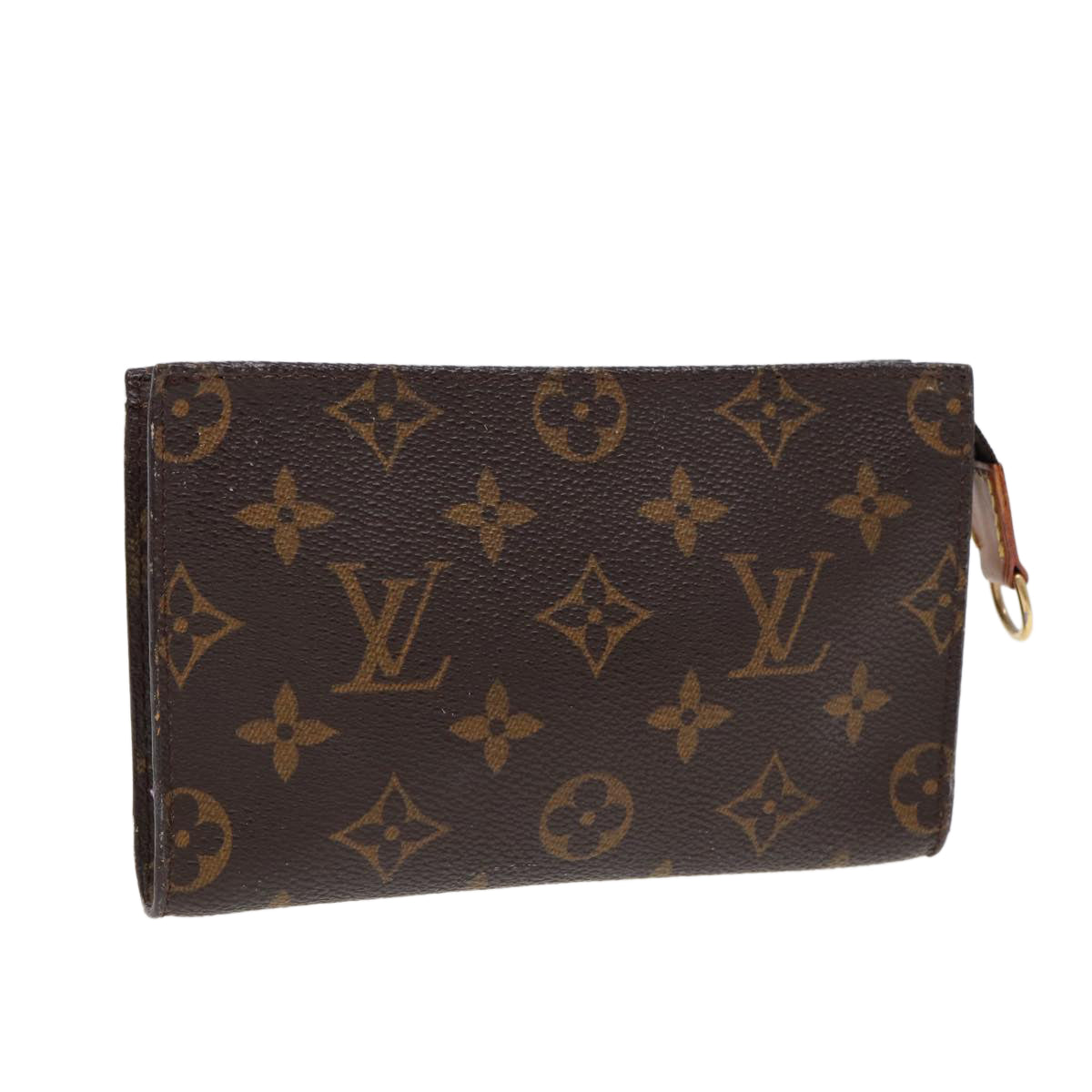 LOUIS VUITTON Monogram Bucket PM Accessory Pouch LV Auth ar12531