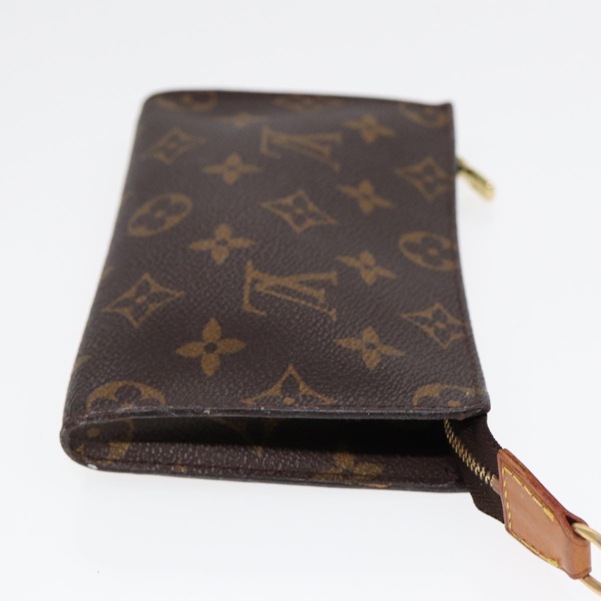 LOUIS VUITTON Monogram Bucket PM Accessory Pouch LV Auth ar12531