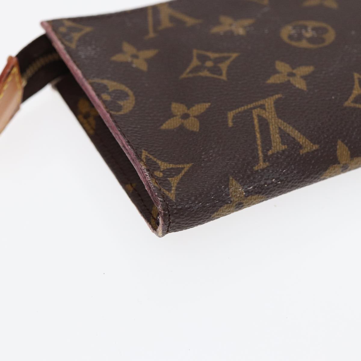 LOUIS VUITTON Monogram Bucket PM Accessory Pouch LV Auth ar12532