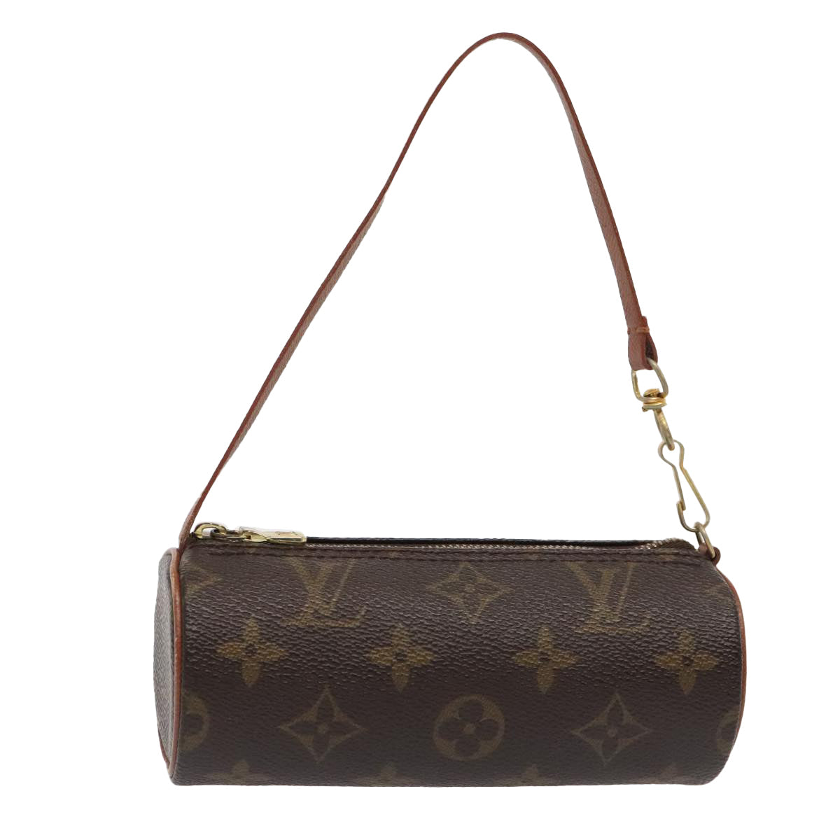 LOUIS VUITTON Monogram Papillon Pouch LV Auth ar12538