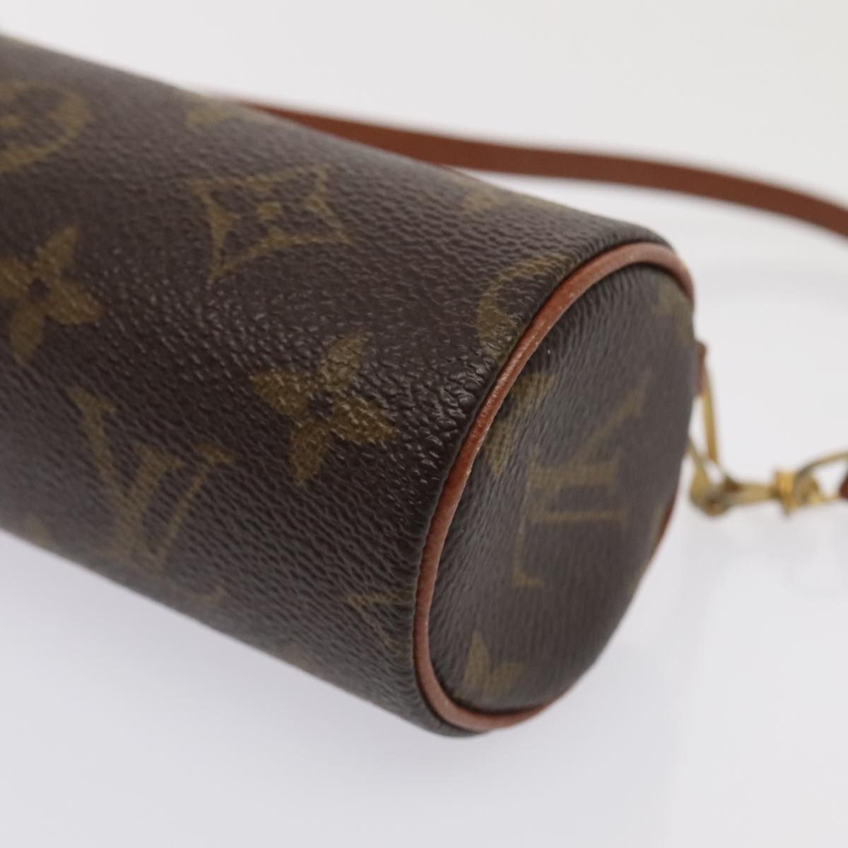 LOUIS VUITTON Monogram Papillon Pouch LV Auth ar12538